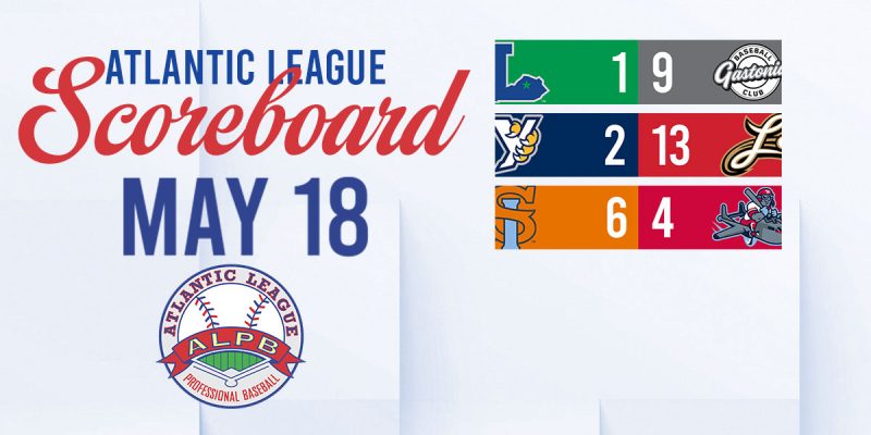 Atlantic League Results, Saturday, May 18, 2024