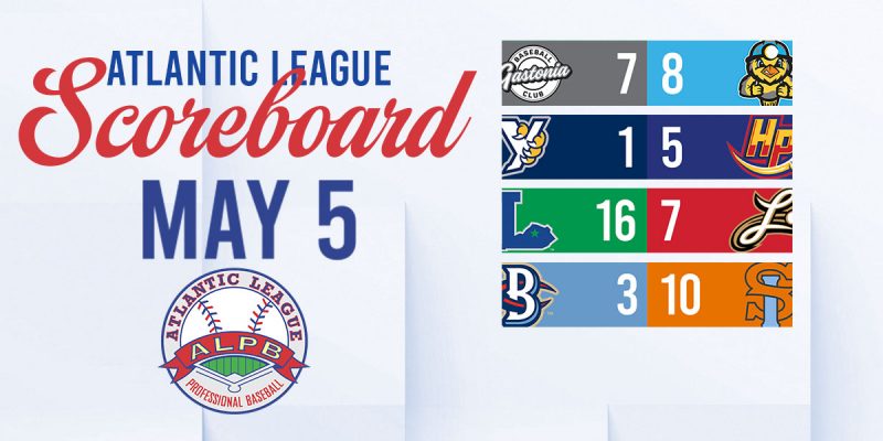 Atlantic League Results, Sunday, May 5, 2024