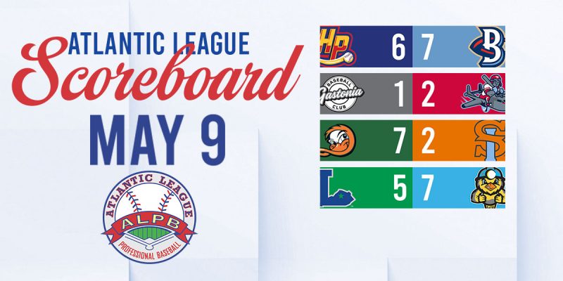 Atlantic League Results, Thursday, May 9, 2024