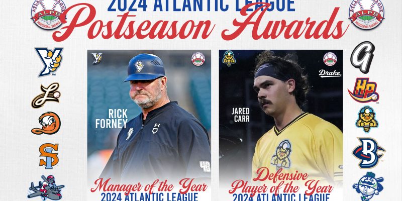 ALPB Names Manager & Defensive Player of the Year