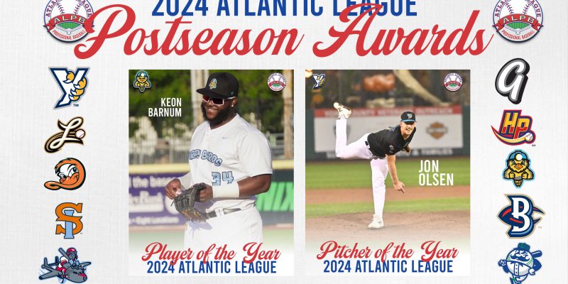 Atlantic League Names Player and Pitcher of the Year