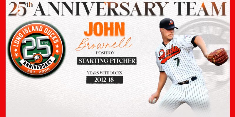 John Brownell named to Ducks 25th Anniversary Team