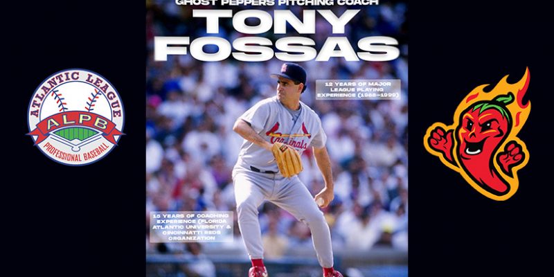 Ghost Peppers name Tony Fossas pitching coach