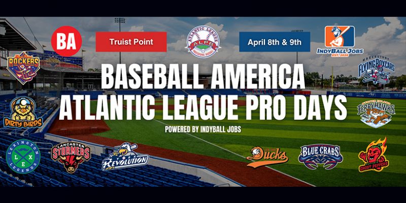 Atlantic League, Baseball America, and IndyBall Jobs announce partnership