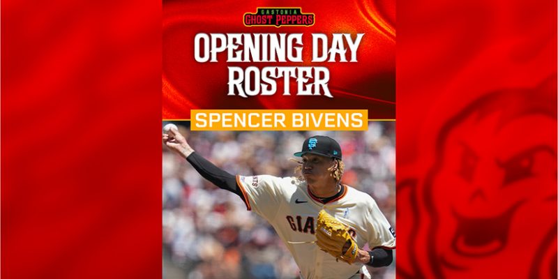 Gastonia alum Bivens makes Giants Opening Day roster