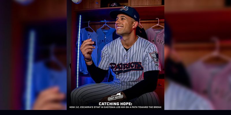 How J.C. Escarra’s stint in Gastonia put him on a path to The Bronx
