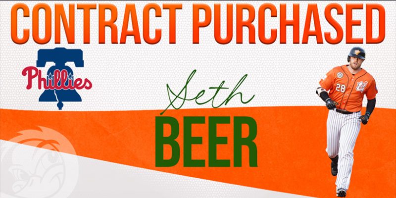 Seth Beers contract purchased by Philadelphia Phillies