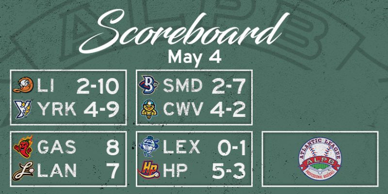 Atlantic League Results, Sunday, May 4, 2025