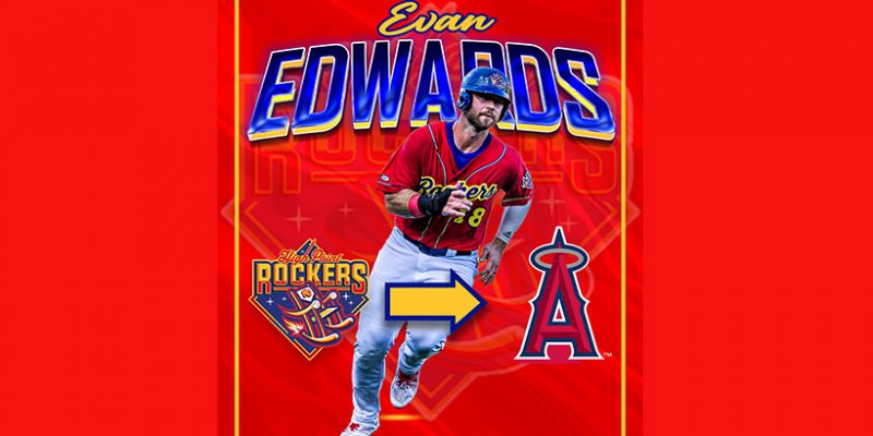 Edwards moves form High Point to Angels organization