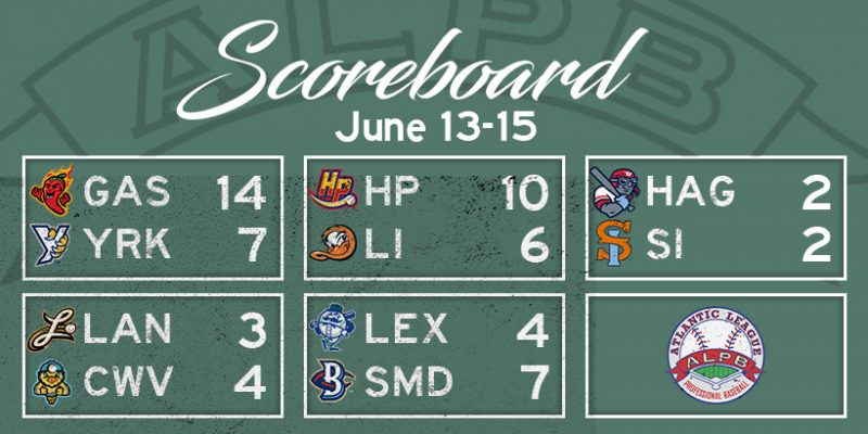 Atlantic League Results, Sunday, June 15, 2025