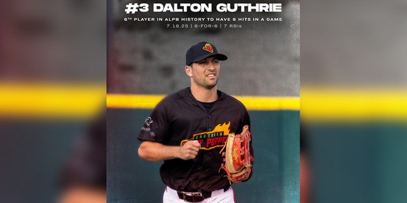 Gastonia’s Guthrie collects 6 hits in game