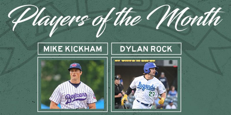 Rock, Kickham earn ALPB Player of the Month honors