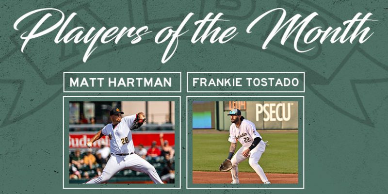 Atlantic League Names July Players of the Month