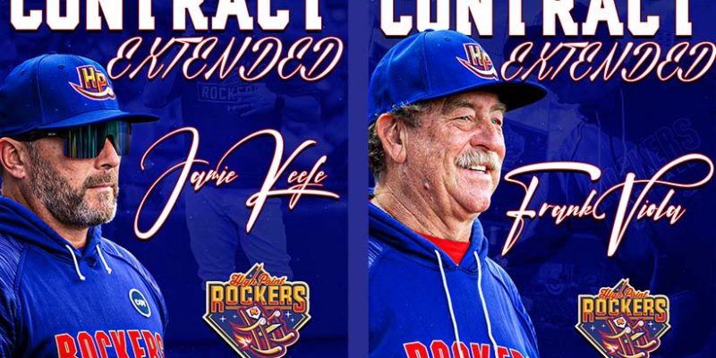 Rockers sign Keefe, Viola to contract extensions