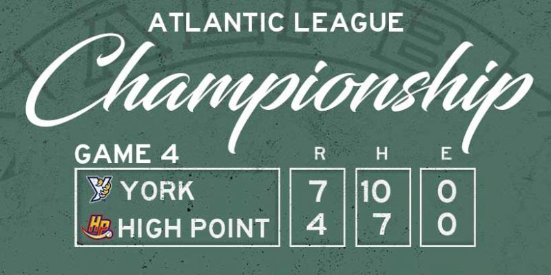 York Revolution Claim ALPB Championship