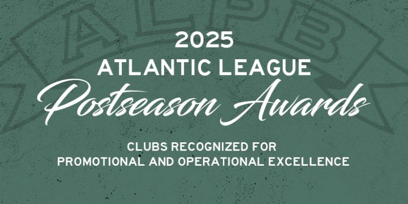 Atlantic League announces 2025 Administrative Awards