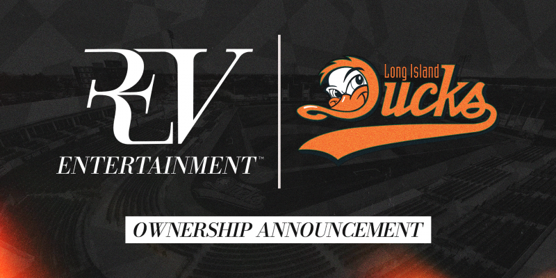 Rev Entertainment Announces Purchase of Long Island Ducks