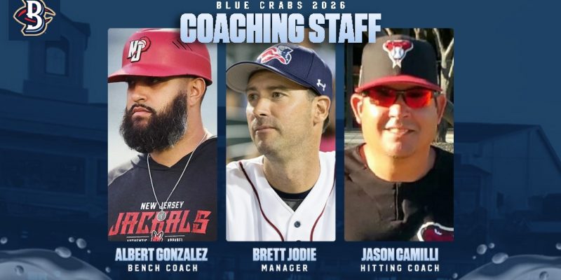 Blue Crabs announce 2026 coaching staff