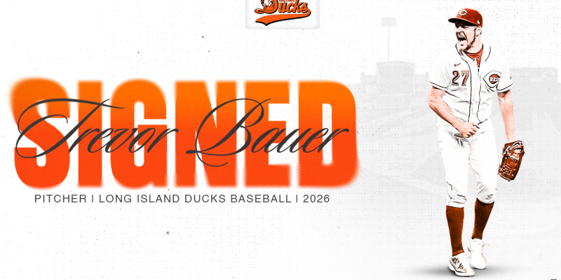 Long Island Ducks Sign RHP Trevor Bauer